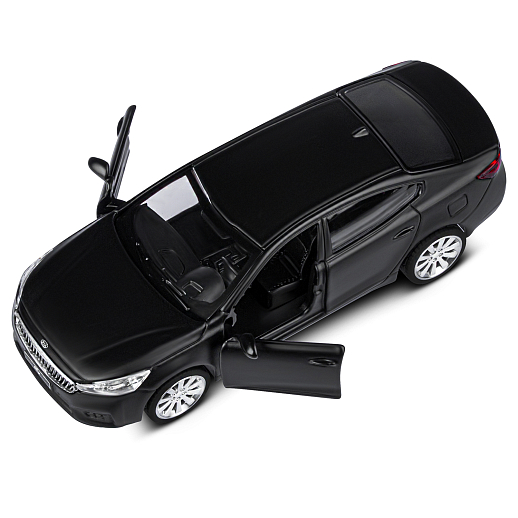 ТМ "Автопанорама" Машинка металлическая 1:41 KIA K7, черный, откр. двери, инерция, 17,5*12,5*6,5 см в Джамбо Тойз #10