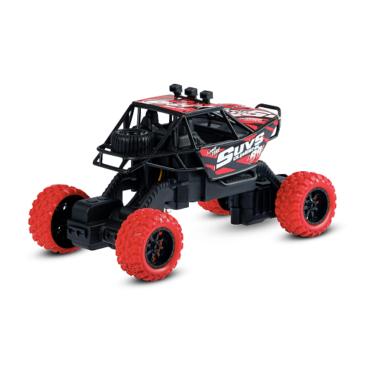 AUTODRIVE 1:20 Р/У Краулер, 4 канала,подсветка днища, цвет красный, в/к 20,5*11,5*11,2см в Джамбо Тойз #5