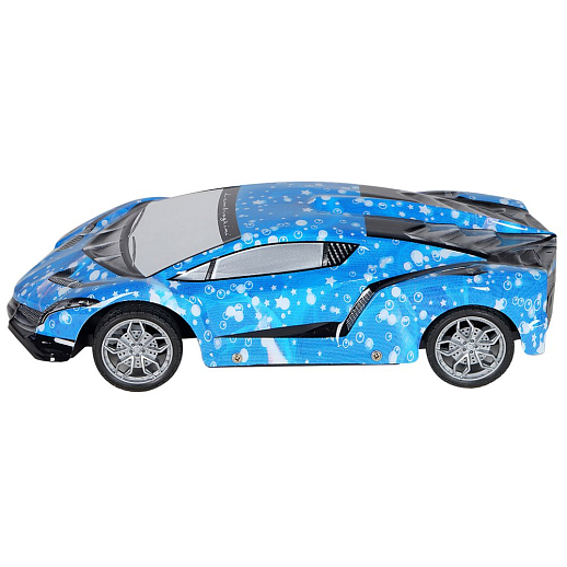 Р/У AUTODRIVE Машина с 3D подсветкой корпуса/пульта,М1:14, 4 канала,с аккум.,цв.синий.,в/к 34*14,5*12см в Джамбо Тойз #4