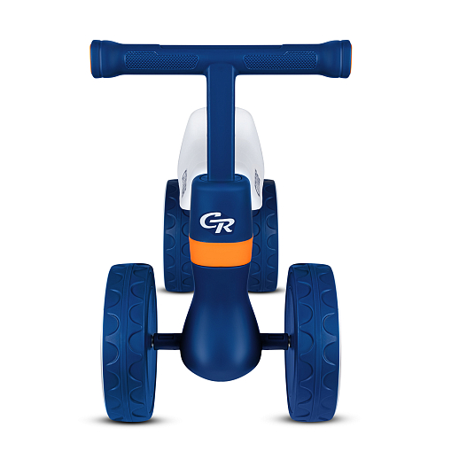 Беговел CITYRIDE, рама пластик, колеса пластик, музыка Шаинского, свет, Синий-оранжевый, в/к в Джамбо Тойз #4