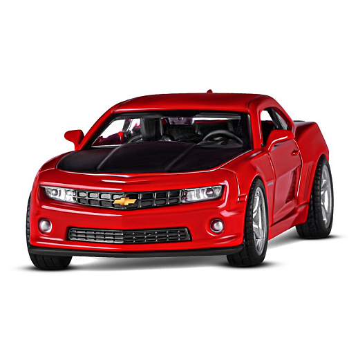 ТМ "Автопанорама" Машинка металлическая 1:43 Chevrolet Camaro SS, красный, откр. двери, инерция, в/к 17,5*12,5*6,5 см в Джамбо Тойз #4