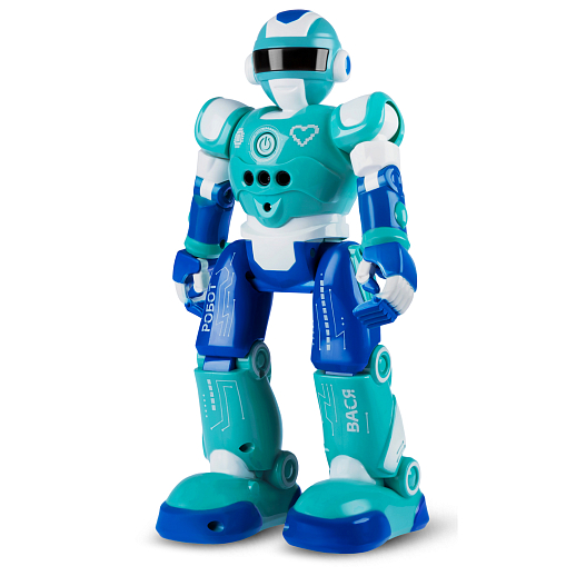ТМ "Smart Baby" Интерактивный робот Вася, реагирует на жесты, радиоуправляемый, функция программирования, обучения, движения, танцы, считалки, высота робота 28 см, в/к 33x23x10,5 см в Джамбо Тойз #7