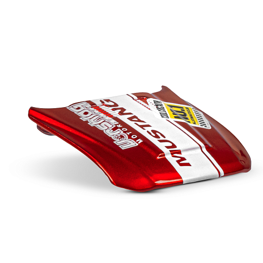 Машинка металлическая 1:43 Ford Mustang GT, красный, тюнинг, откр. двери, свободный ход колес, в/к 23,5*10*4 см в Джамбо Тойз #27