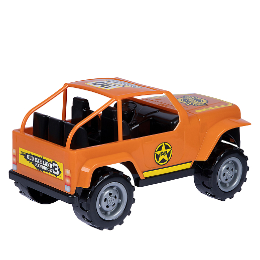 Машинка ТМ "Компания Друзей" Внедорожник оранжевый 34х18,5х16,7 см в Джамбо Тойз #4