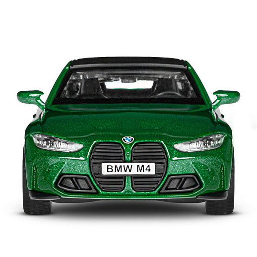 ТМ "Автопанорама" Машинка металлическая 1:42 BMW M4 (G82), зеленый, инерция, откр. двери, в/к 16*7,5*5 см в Джамбо Тойз #6