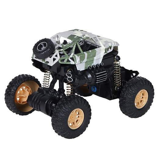AUTODRIVE 1:18 Р/У Краулер, 4 канала, свет, цвет хаки, в/к 29*14,7*17,5см в Джамбо Тойз #4