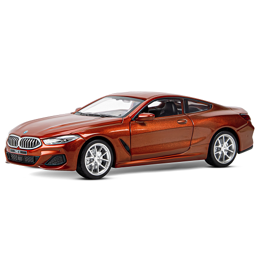 ТМ "Автопанорама" Машинка металлическая 1:35 BMW M850i Coupe, красный, откр. двери, свет, звук, инерция в/к 17,5*13,5*9 см в Джамбо Тойз #2