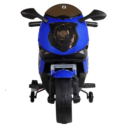 Мотоцикл на аккум. 6v7ah*1,свет, индикатор заряда батареи,МР3 плейер, 95*47*63см, макс. нагрузка 25кг. Цвет - синий в Джамбо Тойз #7