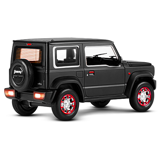 ТМ "Автопанорама" Машинка металлическая, 1:18, Suzuki Jimny, черный, открываются двери, капот и багажник, свободный ход колес, световые и звуковые эффекты, в/к 24,5х12,5х10,5 см в Джамбо Тойз #11