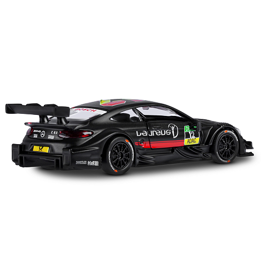 ТМ "Автопанорама" Машинка металлическая 1:42 Mercedes-AMG C 63 DTM, черный матовый, откр. двери, инерция, в/к 17,5*12,5*6,5 см в Джамбо Тойз #9