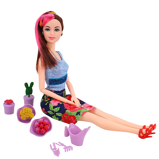Кукла "Садовод"  с шарнирными руками, в комплекте аксессуары, в/к 14*5*33 см в Джамбо Тойз #15