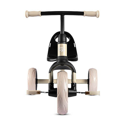 Трехколесный велосипед Cityride, пластиковые колеса 9/7.5", пластиковое сидение, цвет: бежевый в Джамбо Тойз #3