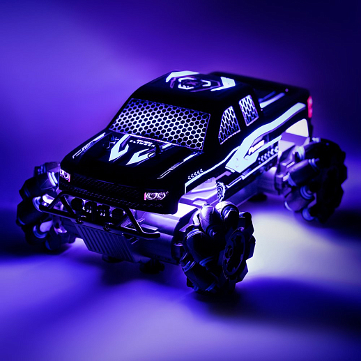 AUTODRIVE Р/У внедорожник,3D-подсветка,М1:15,2.4GHz,4канала,движение боком,вращение 360,в/к 32,5*18*15,5см в Джамбо Тойз #10