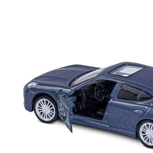 ТМ "Автопанорама" Машинка металлическая 1:43 Porsche Panamera S, синий перламутр, откр. двери, инерция, в/к 17,5*12,5*6,5 см в Джамбо Тойз #11