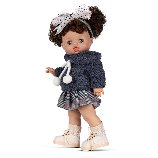 Кукла 40 см, в синей кофте с юбочкой ,в/к 22,5*13,5*44 см в Джамбо Тойз #3