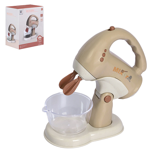 Игрушечная бытовая техника - миксер, со звук.и свет.эффект., в/к 14*9,5*17,5 см в Джамбо Тойз