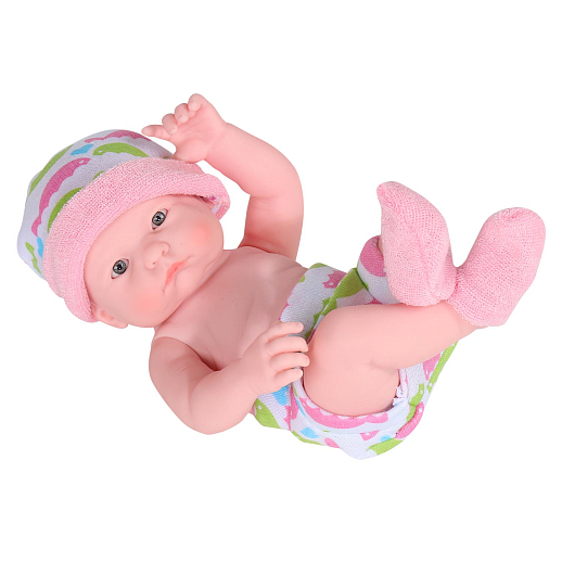 Кукла пупс интерактивный-новорожденный, soft touch покрытие пластика - приятное на ощупь, в/к 26*13*13,5 см в Джамбо Тойз #3