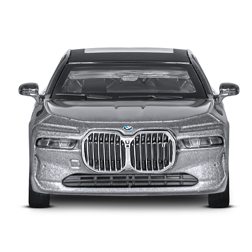 ТМ "Автопанорама" Машинка металл. 1:47 BMW I7, серый, инерция, откр. двери, в/к 17,5*12,5*6,5 см в Джамбо Тойз #10