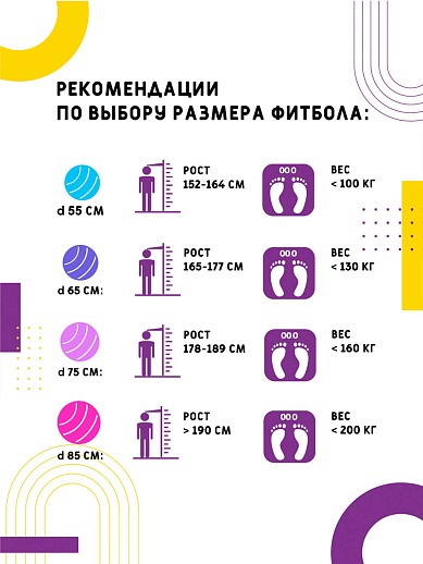 Мяч гимнастический массажный 55 см ТМ "CR", красный в Джамбо Тойз #3