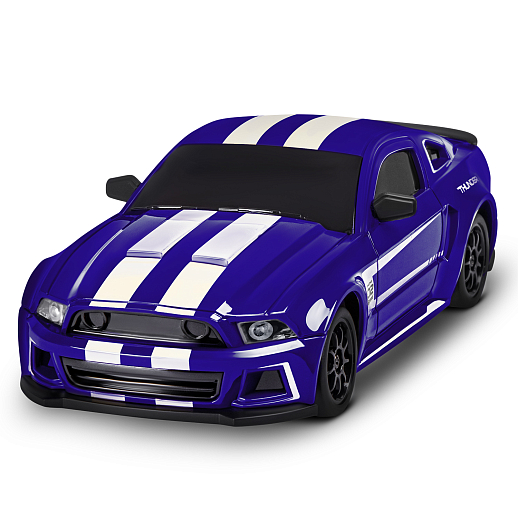 Р/у машинка для дрифта М1:24,2.4GHz,4WD,сменные шины 4шт., конусы 4шт.,свет,с аккум.,цвет синий,в/к 22,4х14,5х10,8см в Джамбо Тойз #4