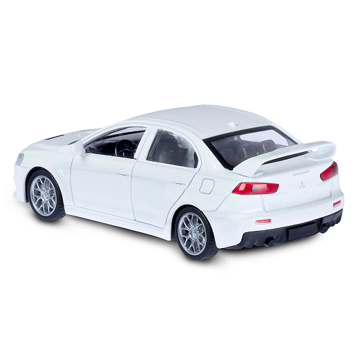 ТМ "Автопанорама" Машинка металлическая, 1:41, Mitsubishi Lancer Evolution, белый, откр. двери, в/к 17,5*12,5*6,5 см в Джамбо Тойз #15