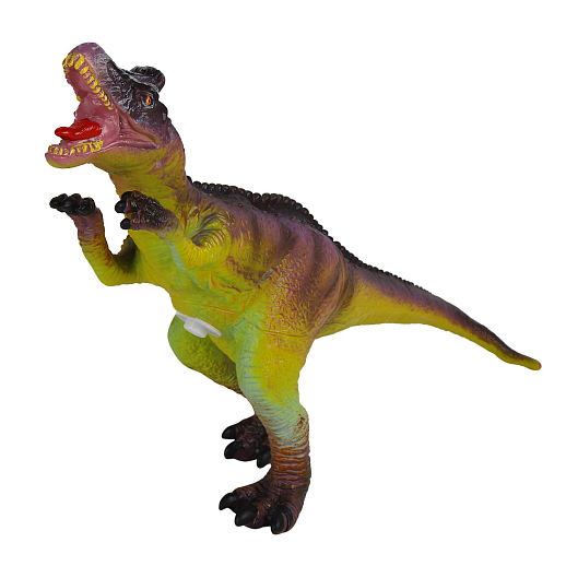 ТМ "КОМПАНИЯ ДРУЗЕЙ", серия "Животные планеты Земля". Динозавр, эластичная поверхность с шероховатостями, мягкий наполнитель, бирка, 28.0X8.5X20.0 в Джамбо Тойз #2