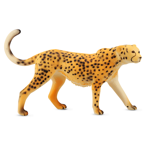 ТМ "КОМПАНИЯ ДРУЗЕЙ", серия "Животные планеты Земля". Леопард, эластичная поверхность с шероховатостями, мягкий наполнитель, бирка, 24,5.0X7.0X18.0 в Джамбо Тойз #5