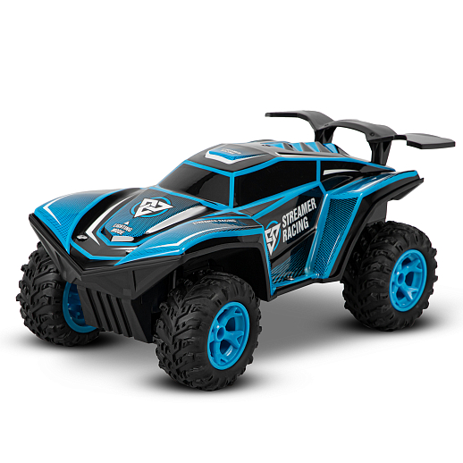 AUTODRIVE Р/У внедорожник,3D-подсветка корпуса/пульта,М1:16,2.4GHz,музыка,цвет синий,в/к 35,5*18*16см в Джамбо Тойз #5