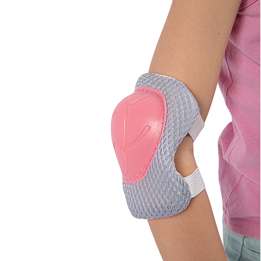 Набор роликов-квадов CITYRIDE, с принтом кошки, шлем, комплект защиты, сумка, колёса PU, текстильный мысок, подшипники ABEC7, розовый-белый, в/к 5сл гофорокартон в Джамбо Тойз #8