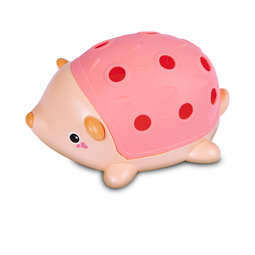 Развивающий сортер "Ёжик" для малышей,цвет красный, в/к 18,4*9,2*14,3 см в Джамбо Тойз #5