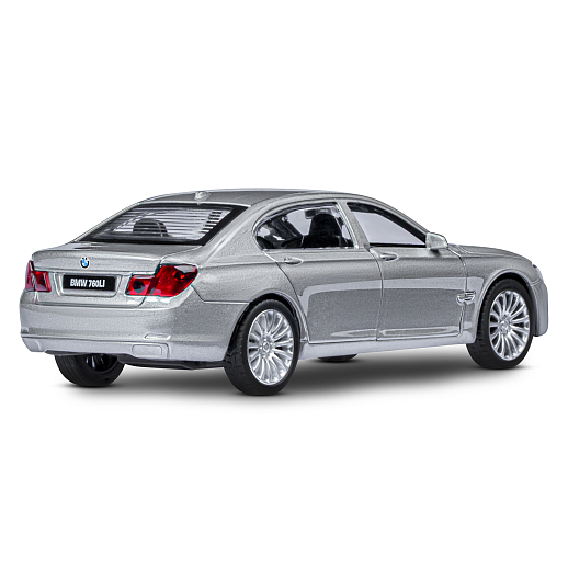 ТМ "Автопанорама" Машинка металлическая 1:46 BMW 760 LI, серебряный, откр. двери, инерция, в/к 17,5*12,5*6,5 см в Джамбо Тойз #9