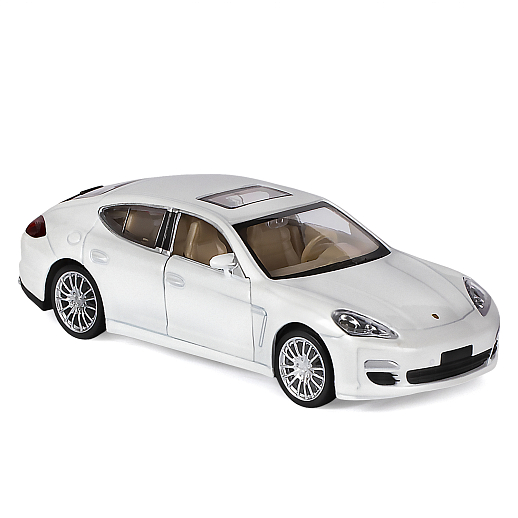 ТМ "Автопанорама" Машинка металлическая 1:32  Porsche Panamera S,белый, свет, звук, откр. двери, инерция, в/к 17,5*13,5*9 см в Джамбо Тойз #13