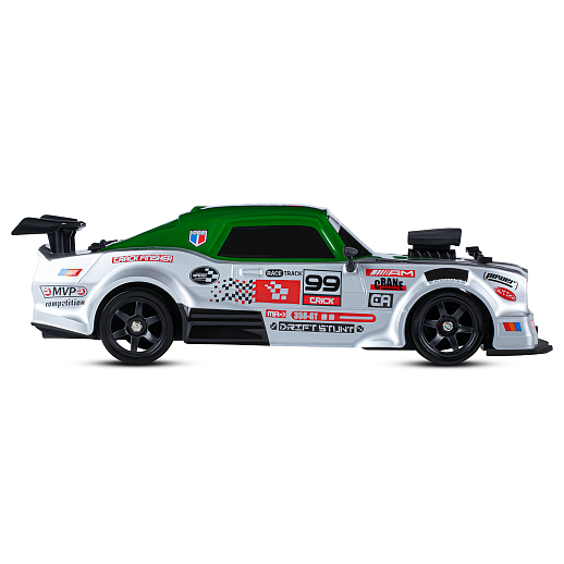 AUTODRIVE 1:16 2.4GHz Р/У Машина для дрифта с паром, 4WD, запасн.колеса 4шт., свет, с аккум, в/к 31*15*15см в Джамбо Тойз #7