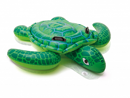 Матрас надувной для плавания INTEX "Черепаха" с ручками, 150х127 см, от 3 лет, 57524NP в Джамбо Тойз