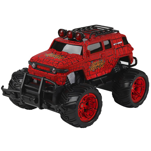 AUTODRIVE Р/У Монстр-трак 2WD,1:20,27МГц,4 канала,с аккум. и бат.д/пульта,цв. красный,в/к 28.5*14.5*15,5см в Джамбо Тойз #3