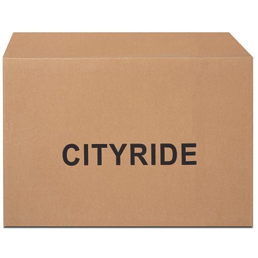 Детский трехколесный велосипед "CITYRIDE". Рама алюминий, может трансформироваться, подножки, колеса 8/7 EVA, капюшон, род. ручка,  персиковый в Джамбо Тойз #13