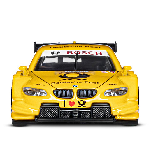 ТМ "Автопанорама" Машинка металлическая 1:42 BMW M3 DTM, желтый, откр. двери, инерция, в/к 17,5*12,5*6,5 см в Джамбо Тойз #8