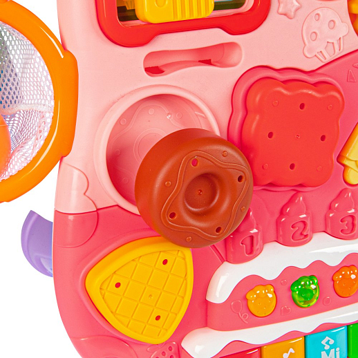 Ходунки 6 в 1: игровой столик,каталка с ручкой/без, со свет.и звук эффект., в/к 46,5*15*37 см в Джамбо Тойз #12