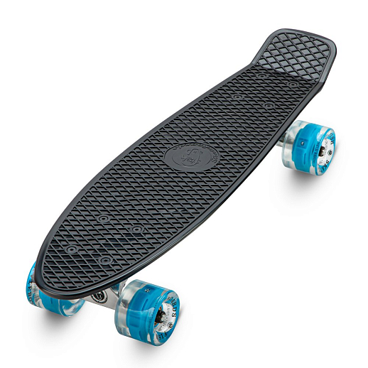 Скейтборд Fish, дека PP р-р 22"х6", колеса 60х45мм 78А, PU, LED, ABEC-7, подвеска алм.3,25" в/п в Джамбо Тойз #3