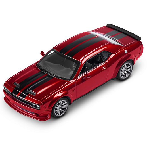 ТМ "Автопанорама" Машинка металлическая 1:36 2022 Dodge challenger SRT Jailbreak, красный, тюнинг, откр. двери, свободный ход колес, в/к 23,5*10*4 см в Джамбо Тойз #8