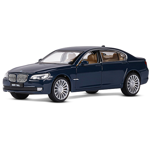 ТМ "Автопанорама" Машинка металл. 1:34 BMW 760LI, синий, инерция, свет, звук, откр. двери, свет, звук, в/к 17,5*13,5*9 см в Джамбо Тойз #2