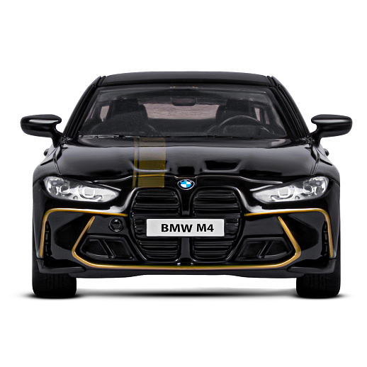 ТМ "Автопанорама" Машинка металлическая 1:32 BMW M4 (G82), черный, открываются двери, свет, звук, инерция, в/к 17,5*13,5*6,5 см в Джамбо Тойз #11