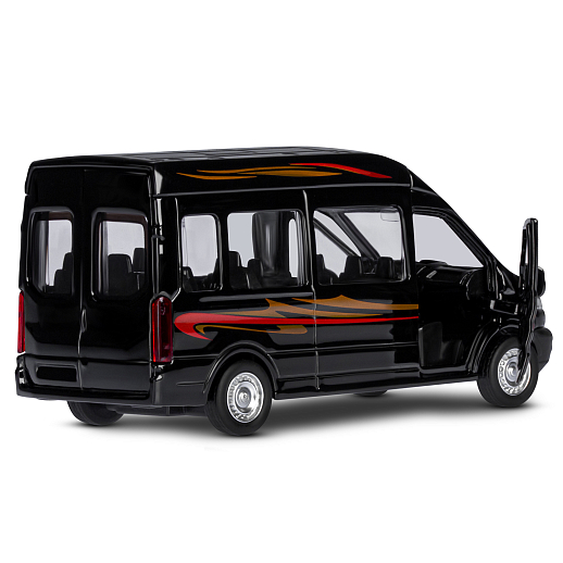 Игрушка для детей: Машинка металлическая 1:52 Ford, цвет черный, инерция, артикул JB1251779 в Джамбо Тойз #4