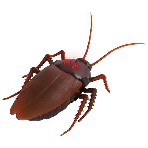 Таракан Р/У, 3 канала, световые эффекты Функции: Вперед / Назад / Демо режим/ Поворот направо с помощью радиоуправления на любой гладкой поверхности в/к 16,5*5,5*19 в Джамбо Тойз #7