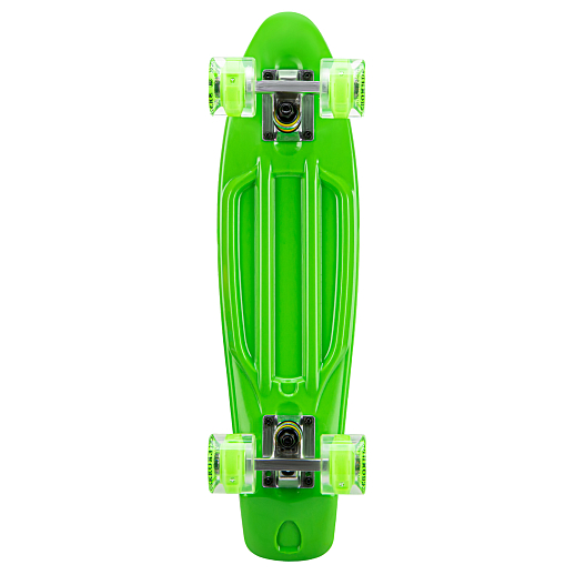 Скейтборд Fish, дека PP р-р 22"х6", колеса 60х45мм 78А, PU, LED, ABEC-7, подвеска алм.3,25" в/п в Джамбо Тойз #6