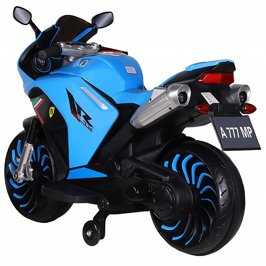 Мотоцикл двухколесный на аккум с функцией водяного пара, 12V7AH, 2*540W, MP3,USB,2 колеса в Джамбо Тойз #5