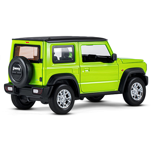 ТМ "Автопанорама" Машинка металлическая, 1:18, Suzuki Jimny, зеленый, открываются двери, капот и багажник, свободный ход колес, световые и звуковые эффекты, в/к 24,5х12,5х10,5 см в Джамбо Тойз #10