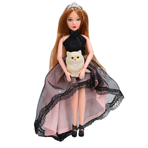 Кукла "Принцесса" с шарнирными руками и ногами, в комплекте домашний питомец, аксессуары, в/к 28х6,5х36 см в Джамбо Тойз #8