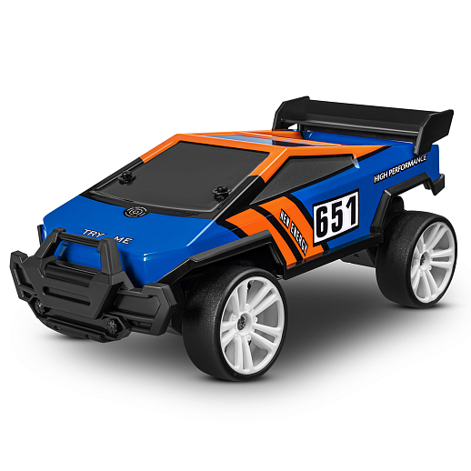 Р/у скоростная машина для дрифта,1:18,подсветка корпуса и днища, запасн. колеса, конусы 4шт.,цвет синий,с аккум, в/к 34*20,5*17,5см в Джамбо Тойз #2