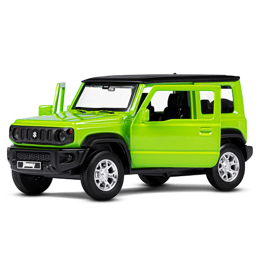 ТМ "Автопанорама" Машинка металлическая 1:32 Suzuki Jimny, зеленый, инерция, откр. двери, в/к 17,5*12,5*6,5 см в Джамбо Тойз #5